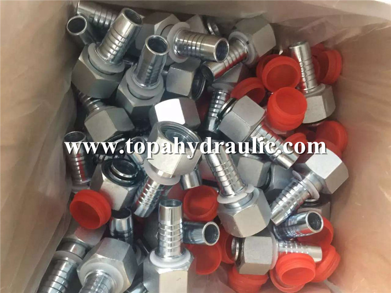 Parker pressure metal air rubber hose and fittings