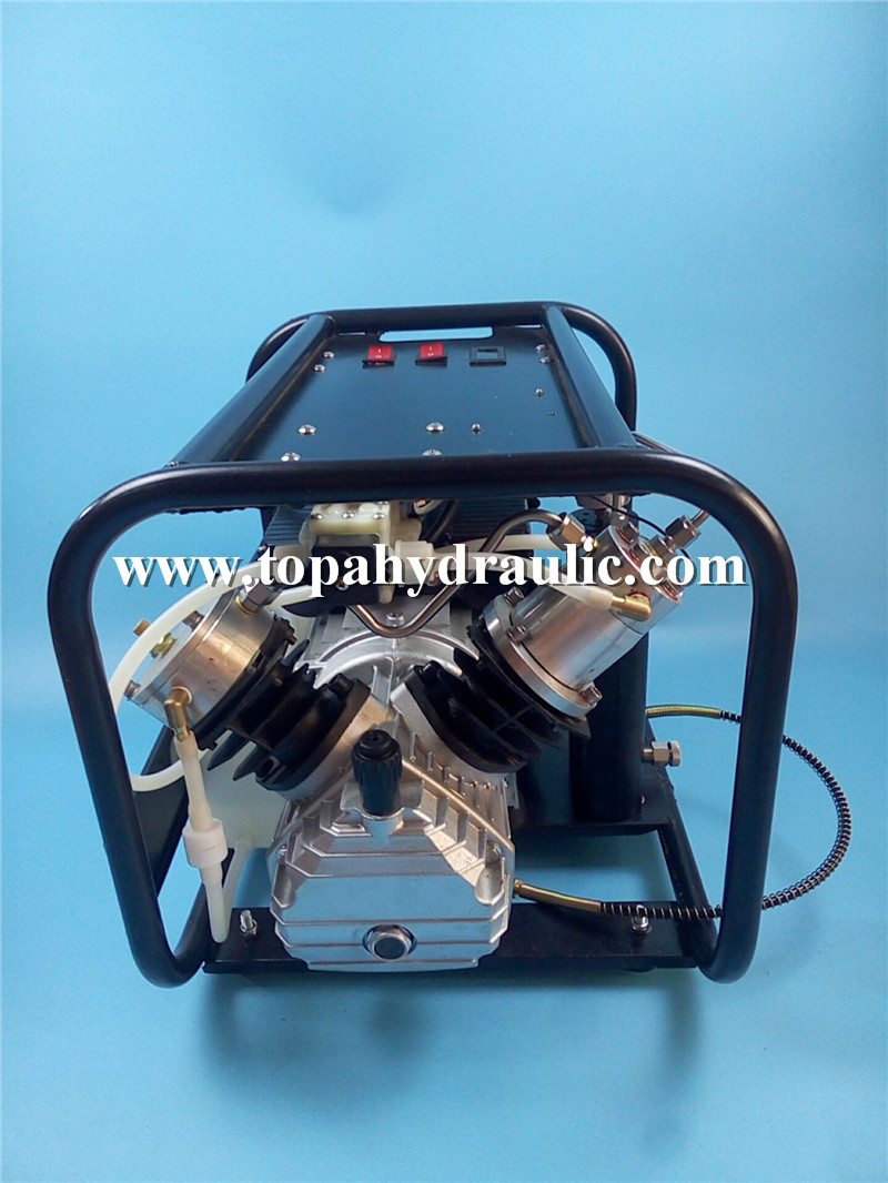 Mobile breathing micro air compressor