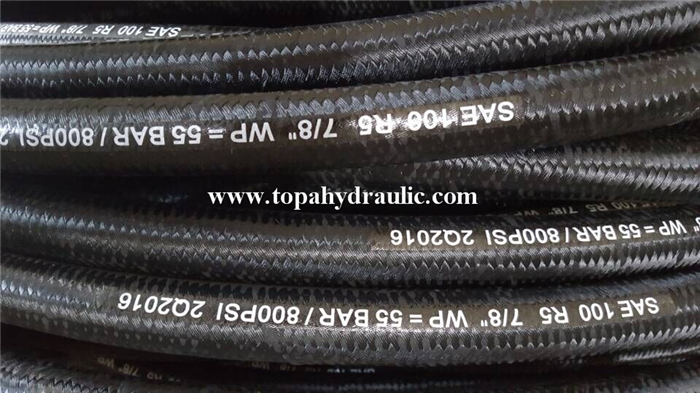 Flexible water air hose sae hydraulic hoses