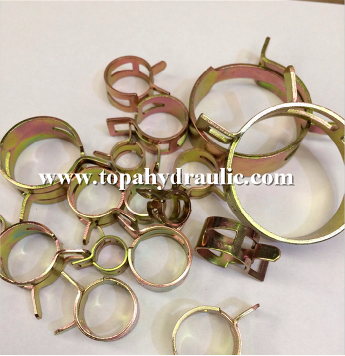Stainless steel clips nylon hose clamps