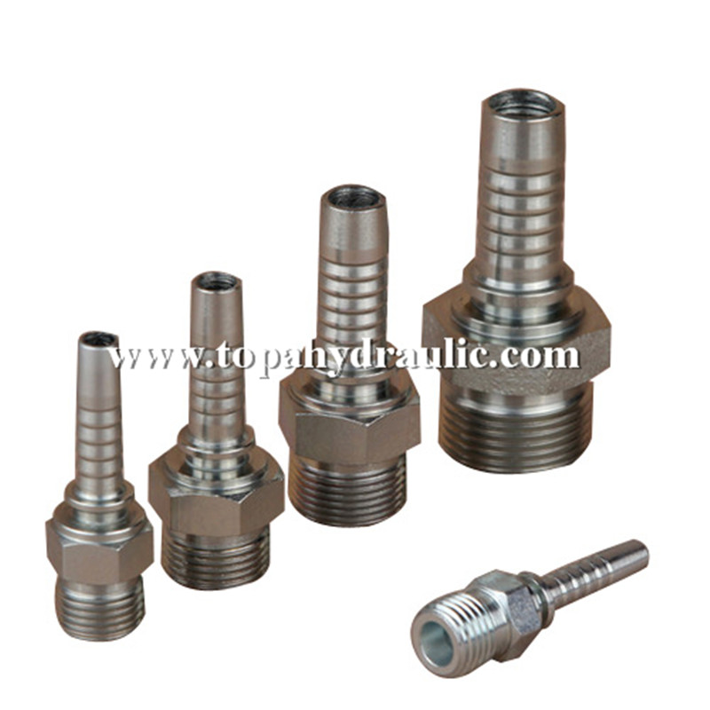 Heater hydraulic stainless steel water hose connectors