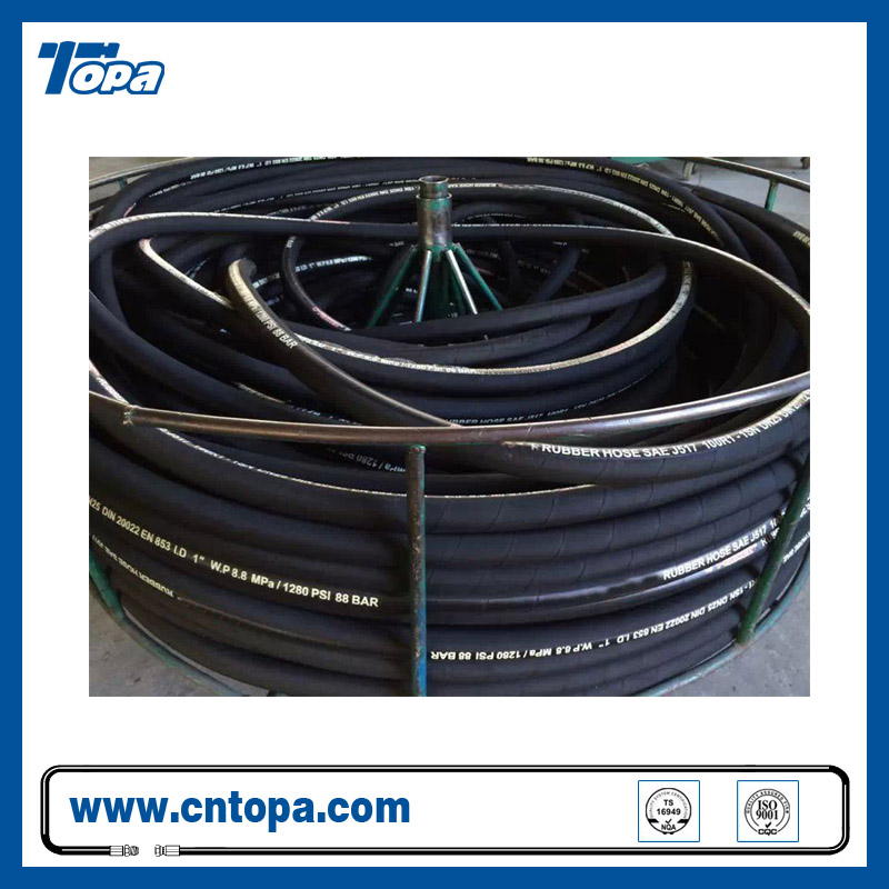 High Pressure Manuli steel wire braided hydraulic hose