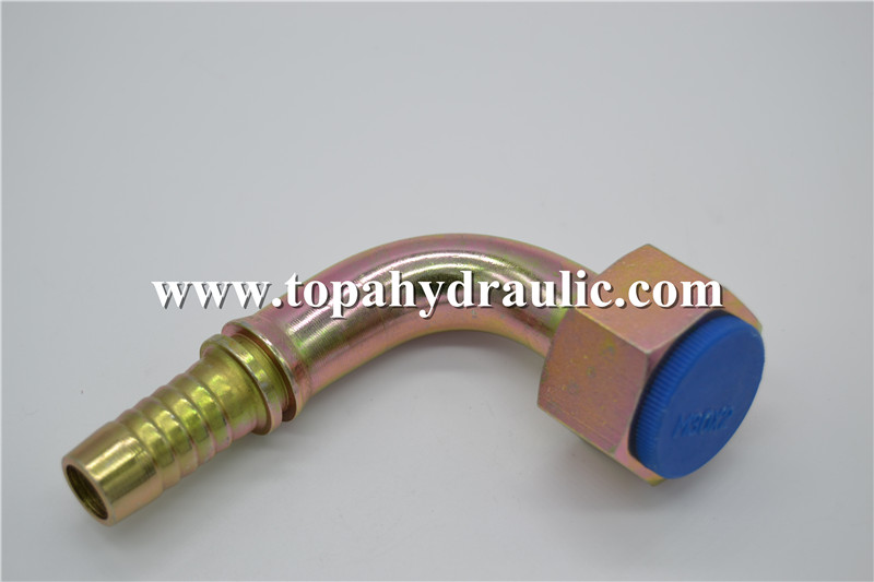 Metric hydraulic pneumatic hose brass parker fittings