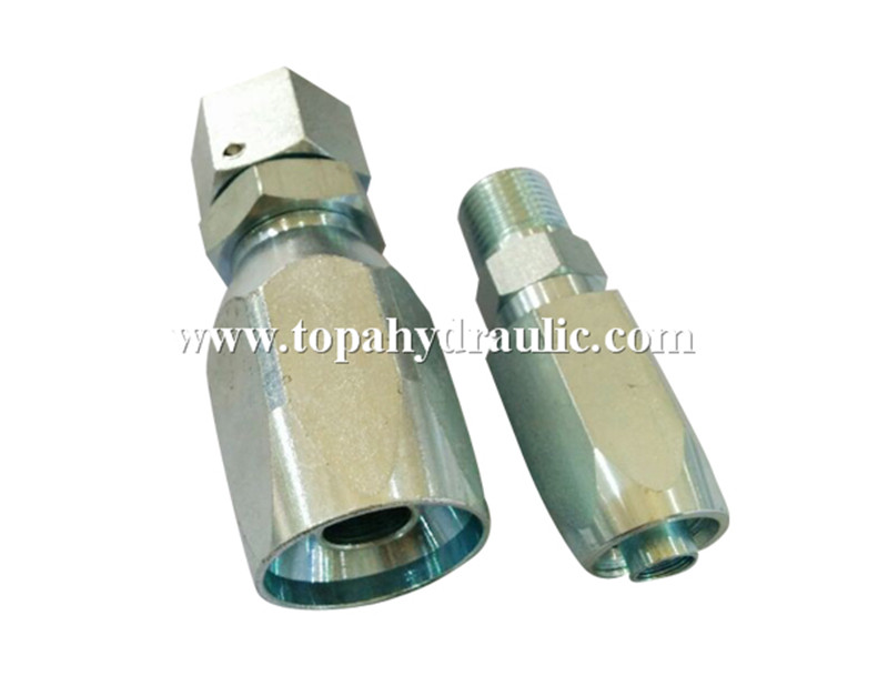 Replace Parker metric hydraulic hose fittings