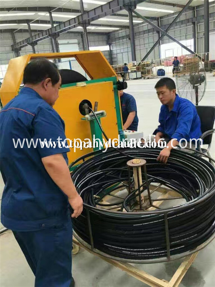 Flexible rubber hose oil hydraulic hose