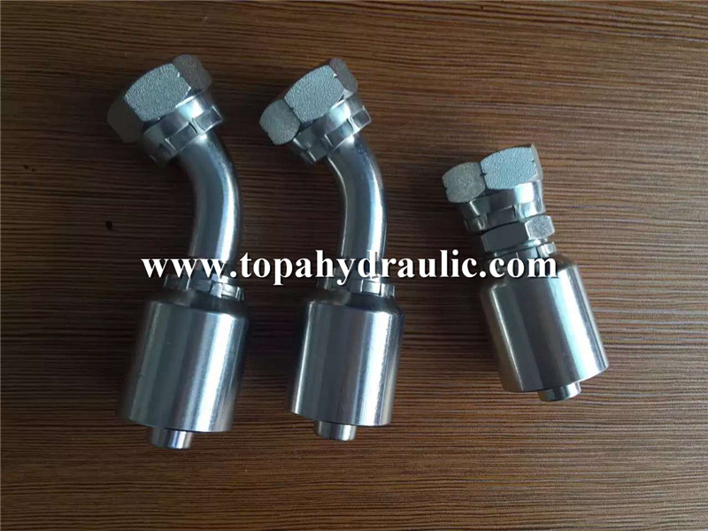one piece industrial flexible hose Hydraulic Fittings
