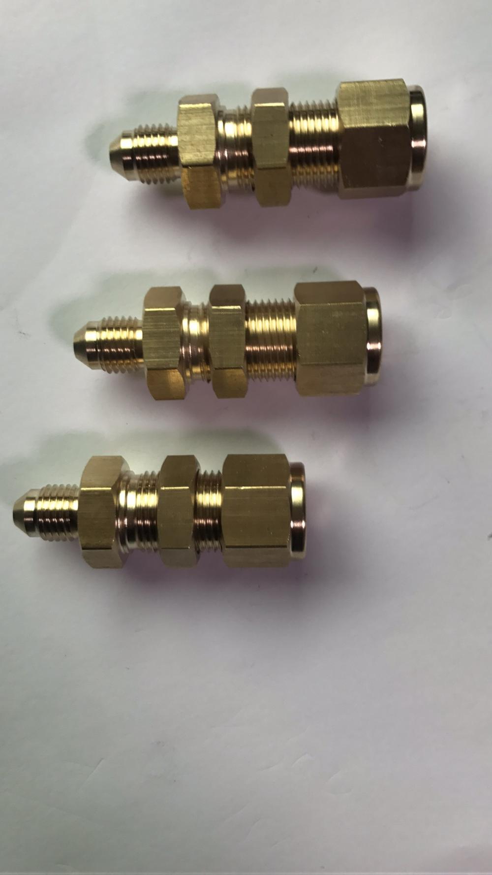 Steel high pressure threads male hose hydraulic connectors