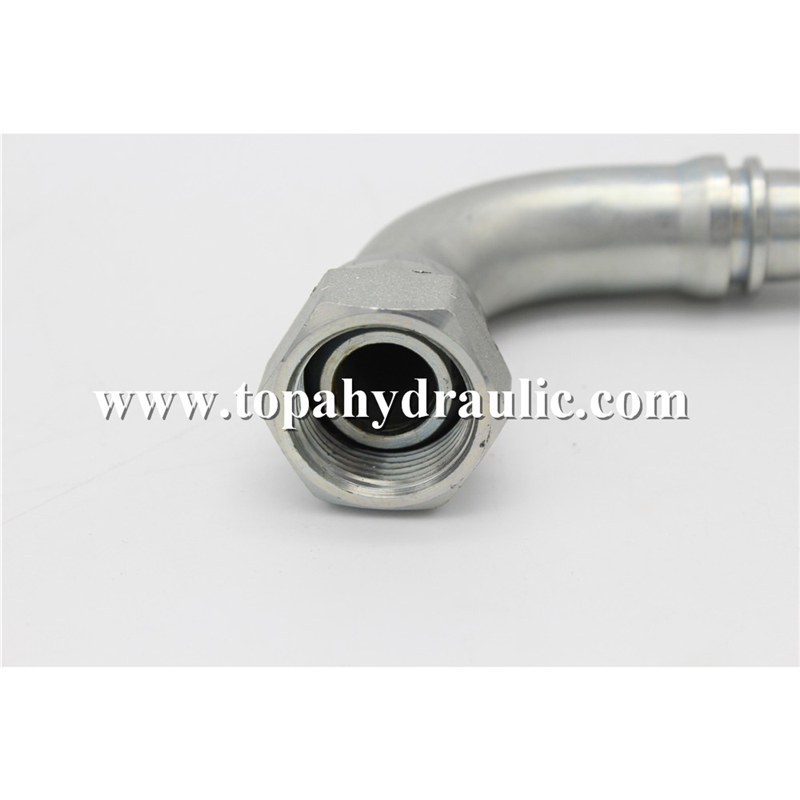 22691 Hydraulic hose end stainless steel pipe fitting
