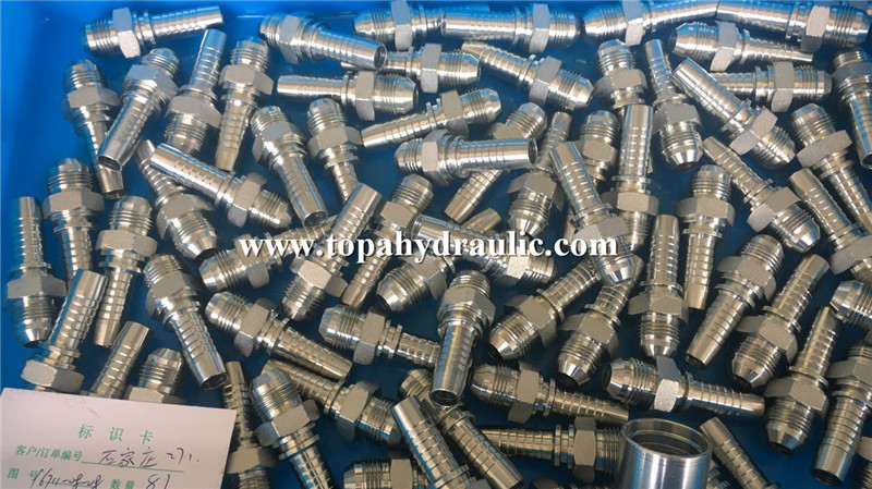 Steel hydraulic connectors JIC hyd fittings
