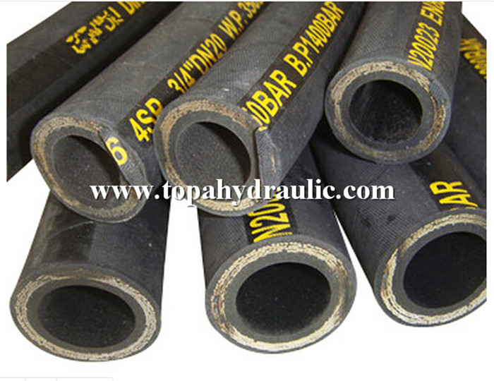 Flexible metal hose hydraulic parts rubber hose crimping