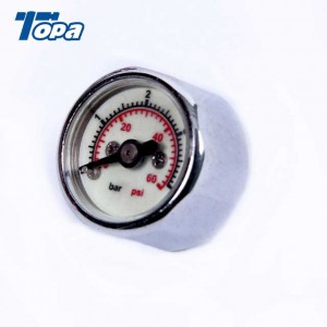 18npt 60psi paintball micro pressure gauge