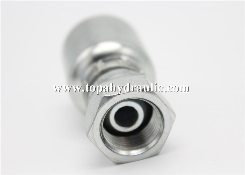 different types premade hydraulic fittings hose