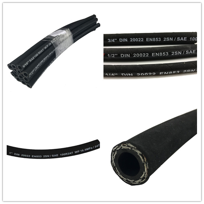 flexible high pressure rubber ptfe brake hydraulic oil hose