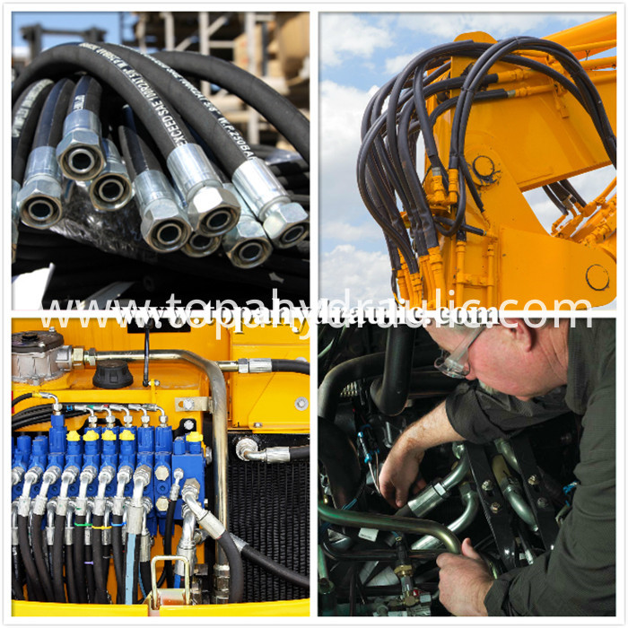 komatsu hydraulic hose stainless steel hydraulic fittings