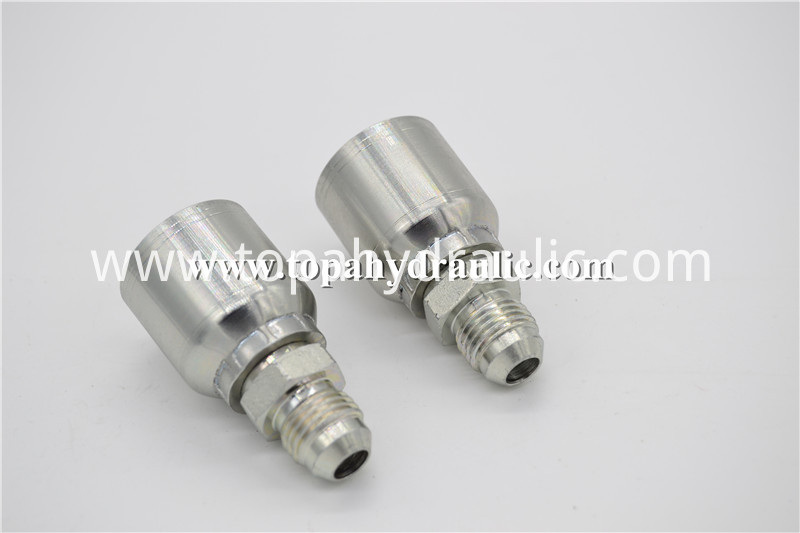 High pressure air pipe chrome one piece fitting