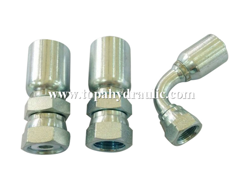 Replace Parker metric hydraulic hose fittings
