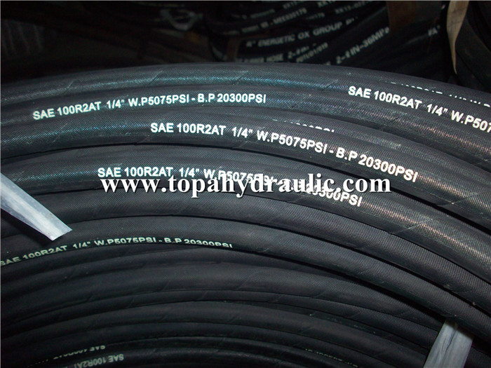 aeroquip hydraulic high temperature 2 inch rubber hose