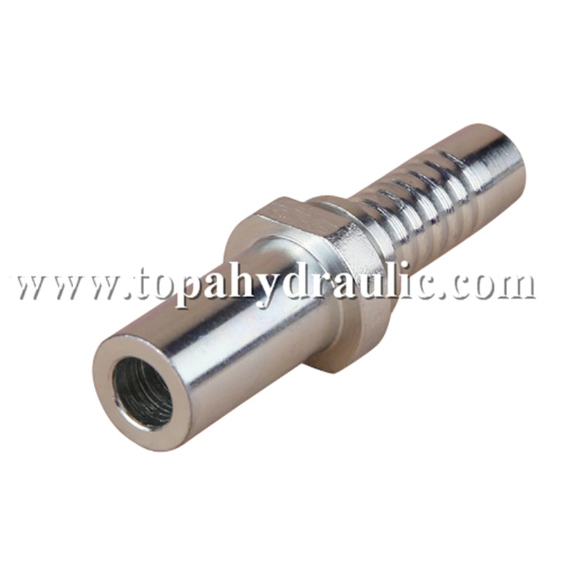 Air metric swivel hydraulic flexible hose barb fittings