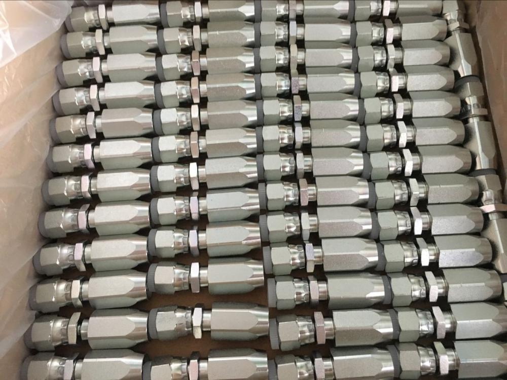 Pressure hydraulic fittings steel coupling hose connector