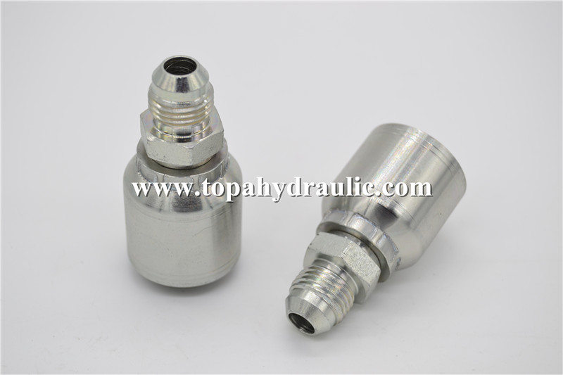 Reducer coupling connector hydraulic hose adapters