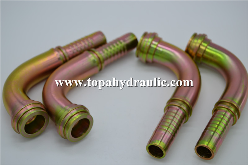 Metric hydraulic pneumatic hose brass parker fittings