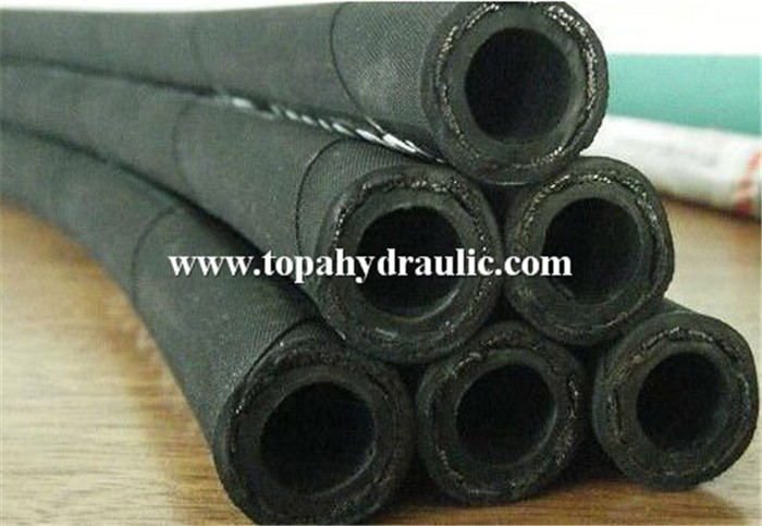 Stainless steel flexible high pressure hydraulic rubber hose