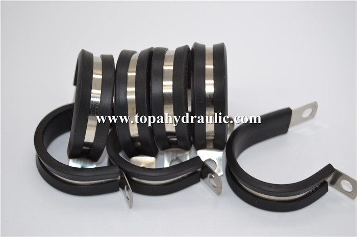 Hose hydraulic super aluminum rubber pipe clamp