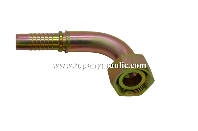 stainless steel metric hose parker hydraulic fittings