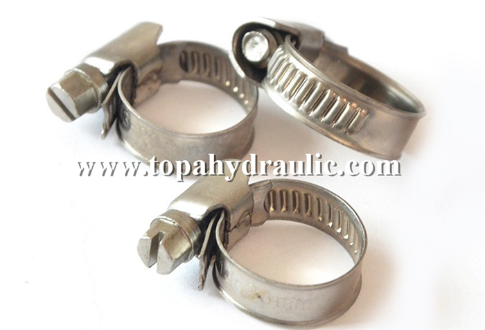 stainless steel hydraulic German hose clamp