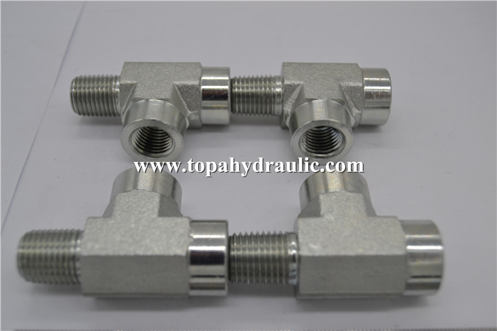 Duffield compression oil hose fittings