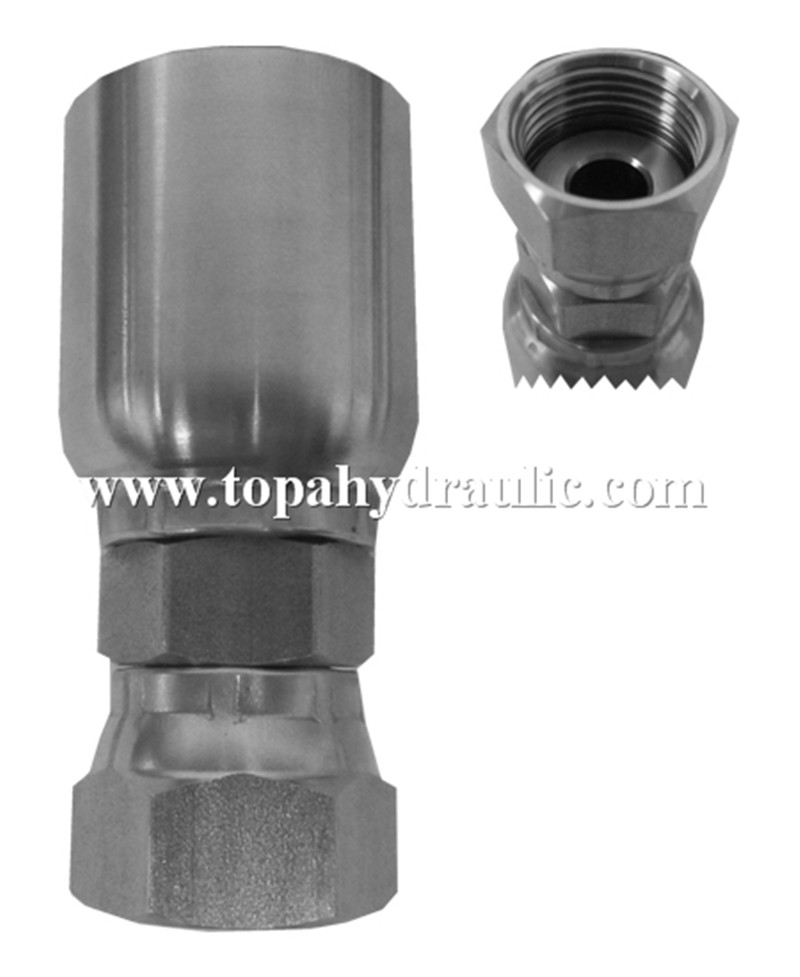 One piece Gas 16711 stainless steel hydraulic fitting
