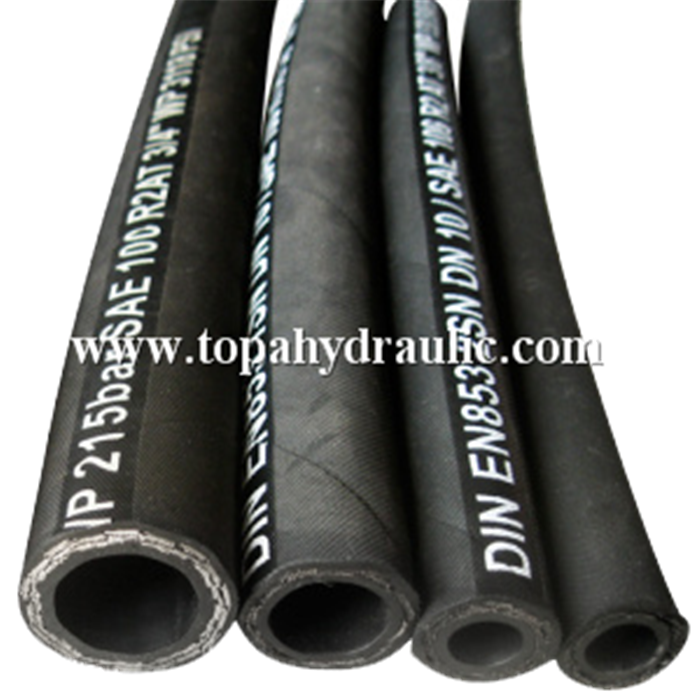 Discharge wire heat resistant stainless steel flexible hose