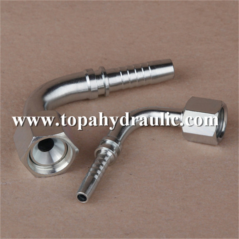 Fast delivery Npt Fuel Line Fittings - Hydraulic line oil hose connector fitting –  Topa