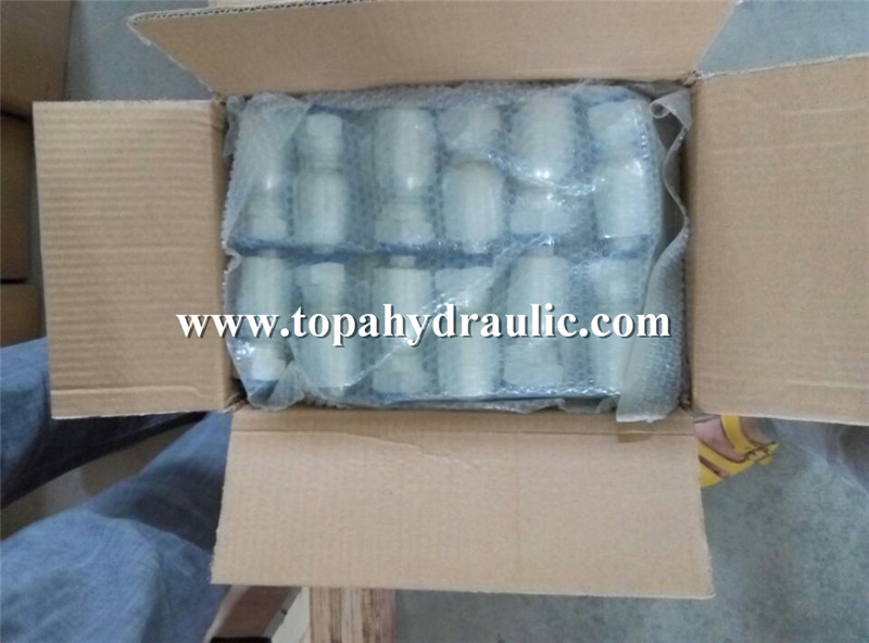 Steel hydraulic connectors JIC hyd fittings