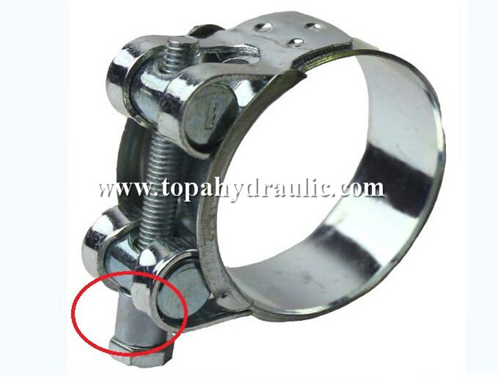 T bolt stainless steel hose fittings clamp