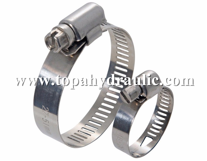 wire exhaust screw aluminum pipe clamp