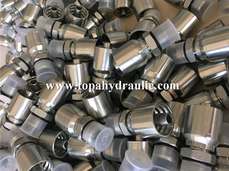 Steel hydraulic connectors JIC hyd fittings