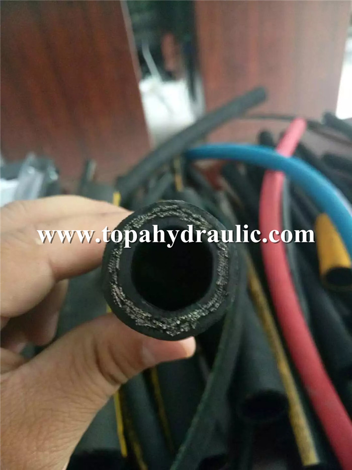 Discharge wire heat resistant stainless steel flexible hose