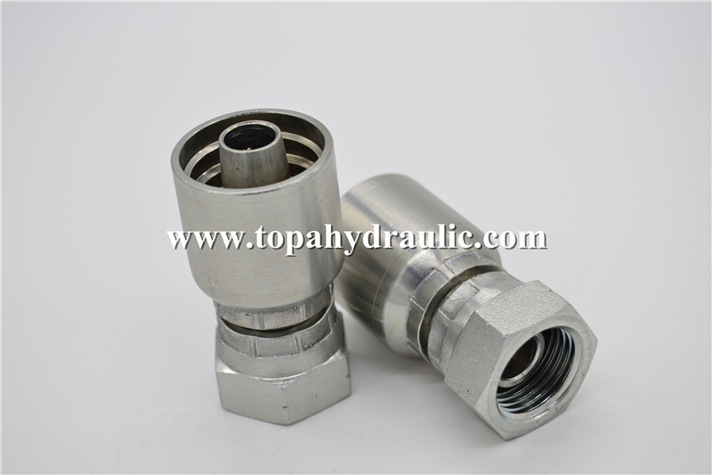 different types premade hydraulic fittings hose