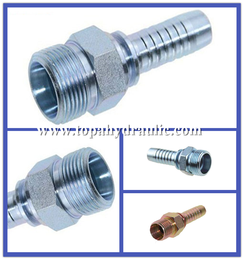 zinc plating Claw Coupling metric hyd Fittings