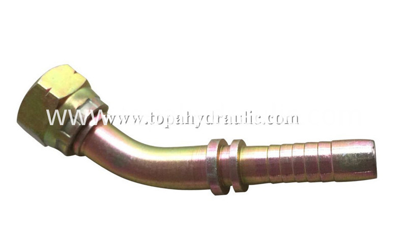 Hydraulic pipe braided brass hose small line fittings