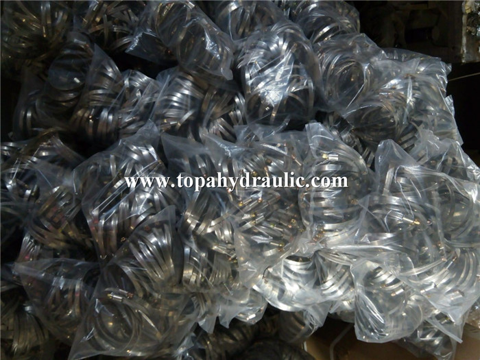 T bolt stainless steel hose fittings clamp