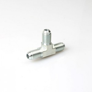 AJ Hydraulic Stainless Steel JIC male union connector Tee Adapter