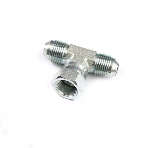 AJ Male Jic High Pressure Carbon Steel Flare Adapters Pipe Fittings Tee