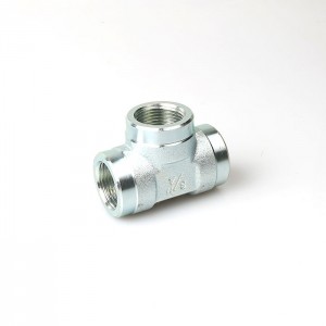 DB High Pressure Stainless Steel BSP Female Tee Adaptor