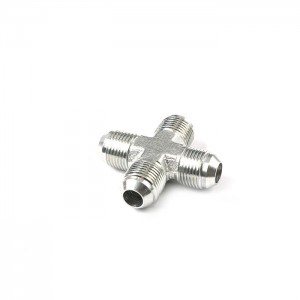 AJ Male Jic High Pressure Carbon Steel Flare Adapters Pipe Fittings Tee