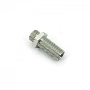 Stainless Steel Ferrule Union Fittings Metric Male 60 Bulkhead Hydraulic Adapter