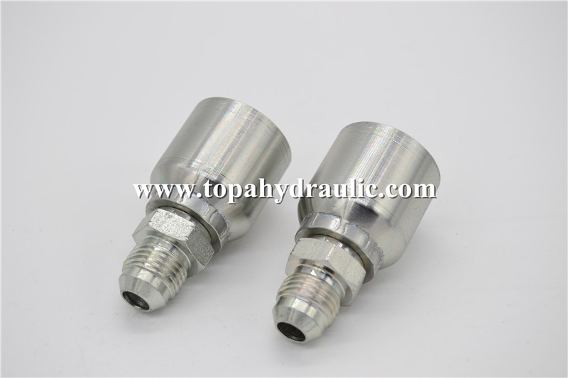High pressure air pipe chrome one piece fitting