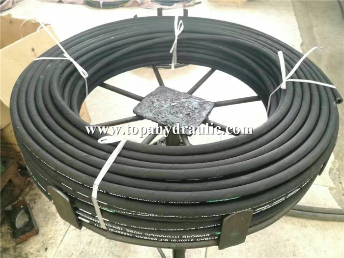 flexible high pressure rubber ptfe brake hydraulic oil hose