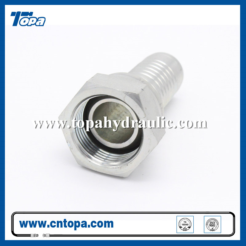 Stainless steel parker hose hydraulic compression fittings